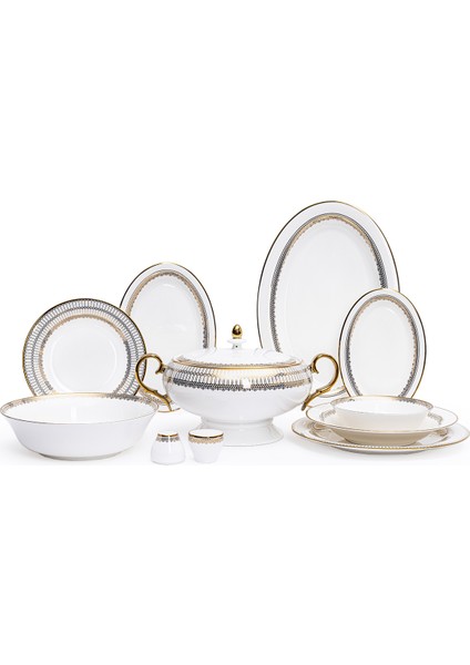 Palace Kionas 12 Kişilik 60 Parça Yemek Takımı PA2081