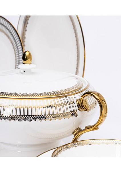 Palace Kionas 12 Kişilik 60 Parça Yemek Takımı PA2081 indirimleri