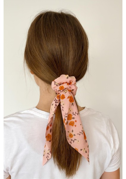 Fularlı Saç Tokası 2'li Paket