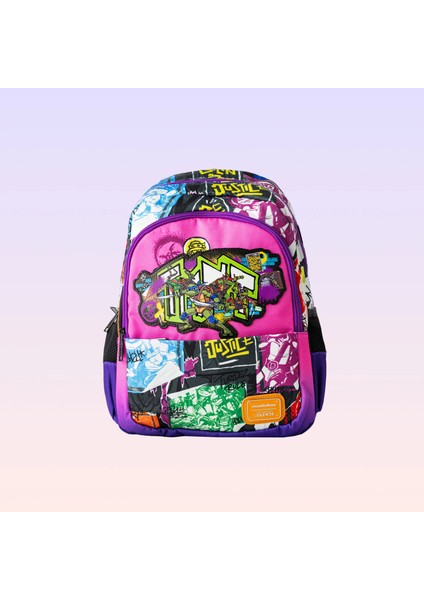 Genç Mutant Ninja Kaplumbağalar Okul Çantası - Mor