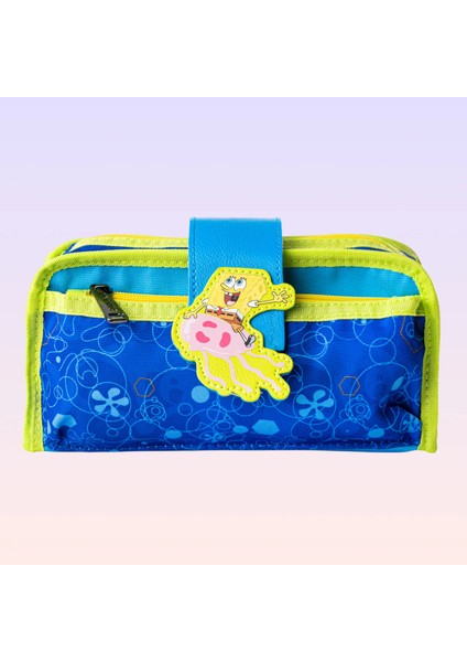 Sünger Bob Kare Pantolon Deniz Anası Desenli Kalemlik