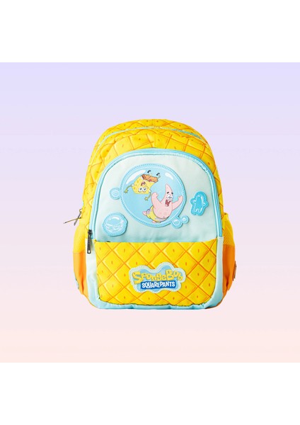 Sünger Bob Ananas Desenli Okul Çantası