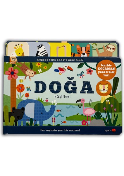 Bul ve Göster Pop-up Kitap - Doğa Kâşifleri (Büyük Boy)