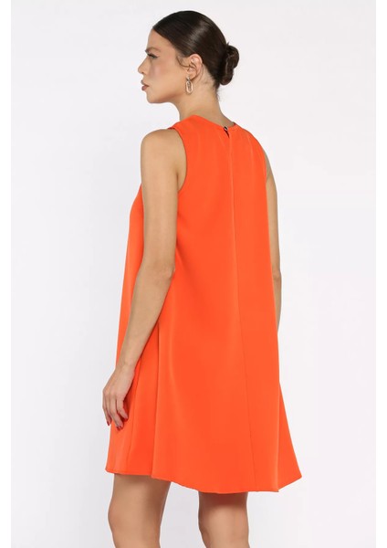 Omuz Tokalı Rahat Kısa Elbise P-00017965 modelleri