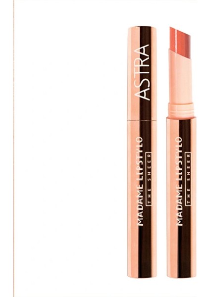 Make-Up Madame Lipstylo The Sheer Parlak Ruj -02 Voila De Nude