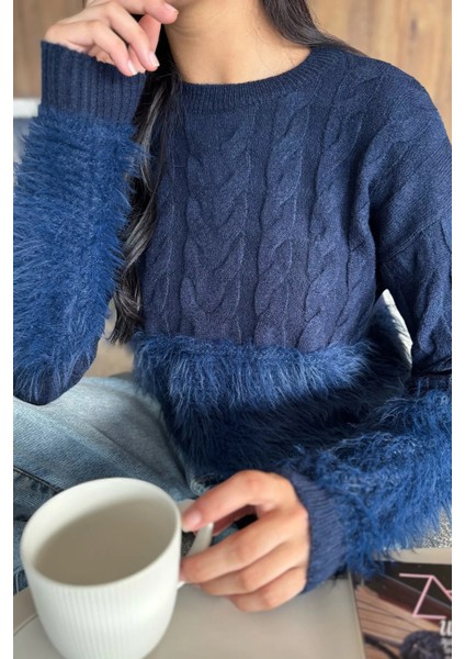 Sakallı Kadın Triko Kazak P-00017981 fiyatları