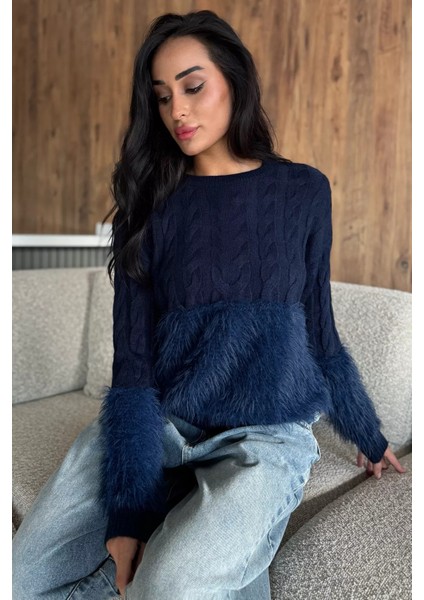 Sakallı Kadın Triko Kazak P-00017981 modelleri