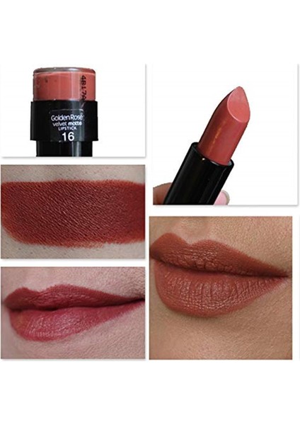 Velvet Matte Lipstick No:16 1 Paket fiyatları