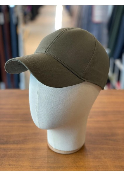 Düz Basic Gabardin Kumaş Nakışsız Cap Şapka