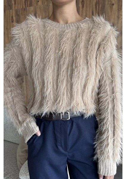 Kadın Sakallı Triko Kazak P-00017980 modelleri