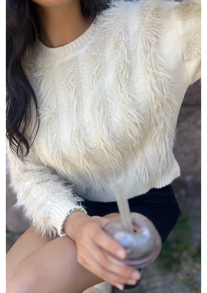 Kadın Sakallı Triko Kazak P-00017980 fiyatları