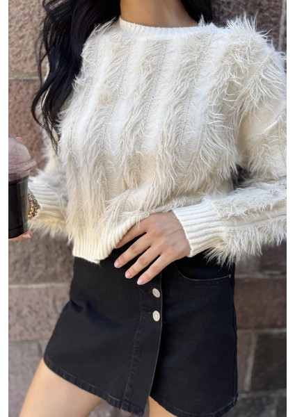 Kadın Sakallı Triko Kazak P-00017980 modelleri