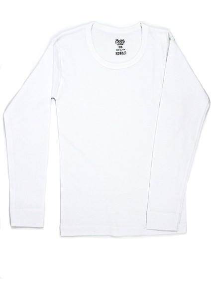 Erkek Çocuk T-Shirt Uzun Kollu T-Shirt Ribana Body (%100 Pamuk)