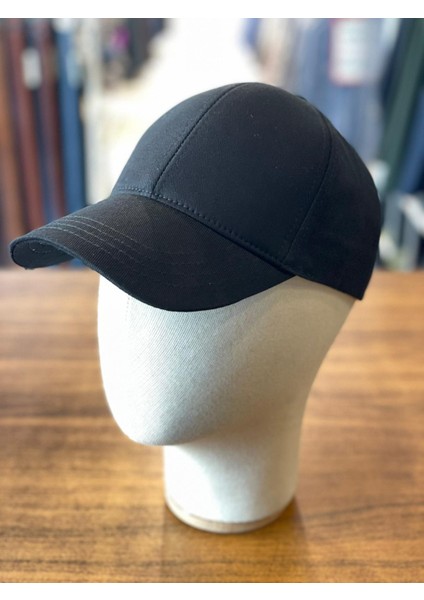 Düz Basic Gabardin Kumaş Nakışsız Cap Şapka