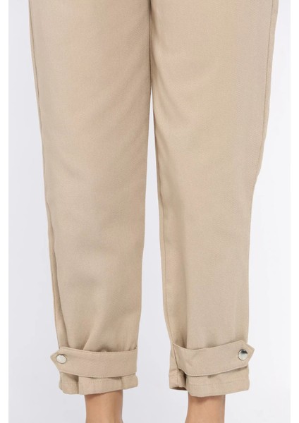 Bel Lastikli Gabardin Pantolon P-00017964 fırsatları