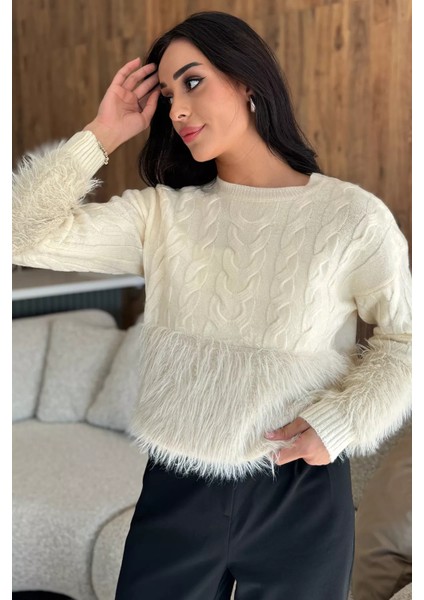 Sakallı Kadın Triko Kazak P-00017981 fırsatları