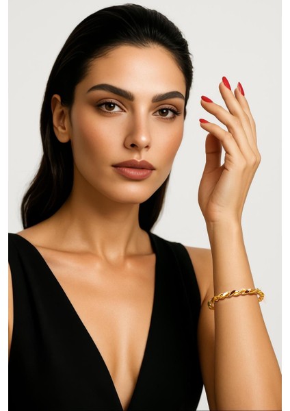 25,00 Gr 22 Ayar İşçiliksiz Paftalı Burma Bilezik Tebp025 fiyatları