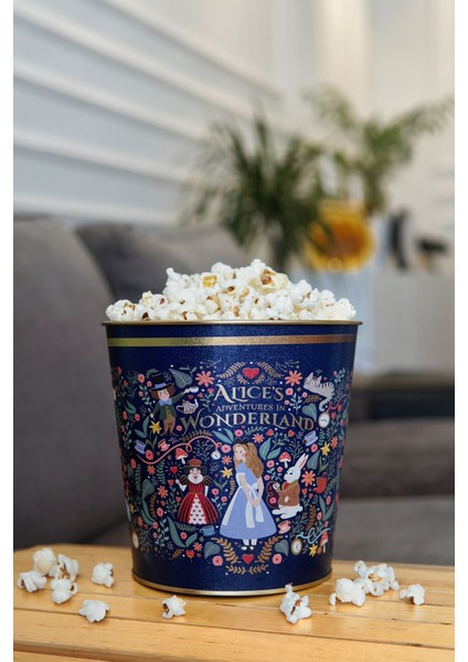 Tales Alices Desenli Patlamış Mısır Kovası, 17.5 x 17 Cm, 2.6 Lt ER149-9A fiyatları