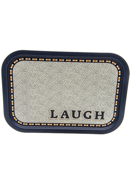 EE164-9B Mosaic Laugh Desenli Dikdörtgen Tepsi 29X40 cm modelleri