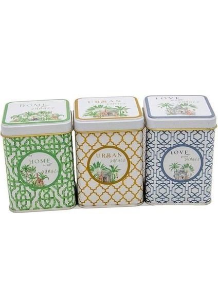 ERB24U3 Kare Metal Saklama Kabı 75X75 3 Lü Set, Forrest fiyatları