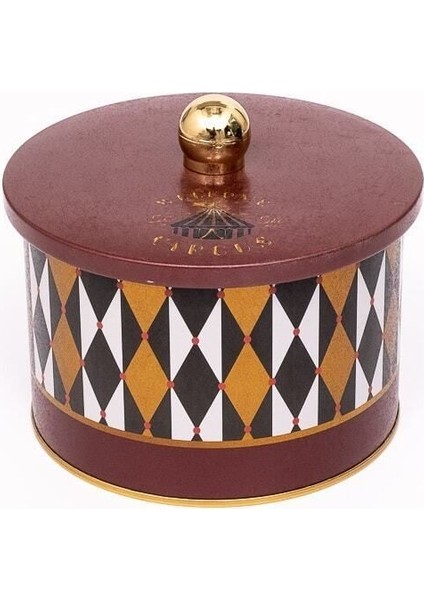 ER141-T8 Circus Desenli Yuvarlak Metal Saklama Kabı 14 cm fiyatları