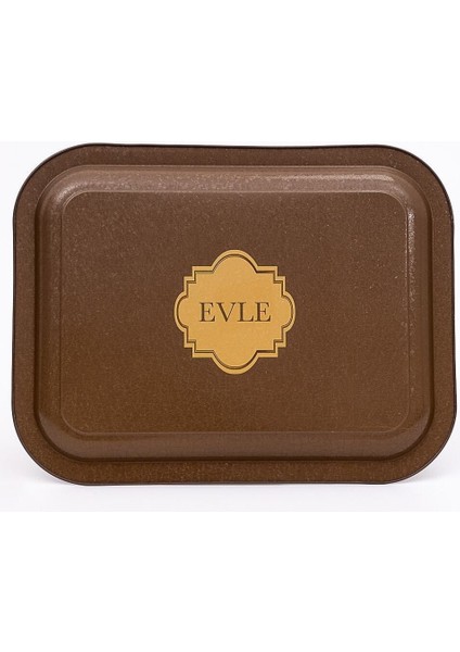 EE161-U6 Retro Desenli Dikdörtgen Tepsi 23X31 cm fırsatları