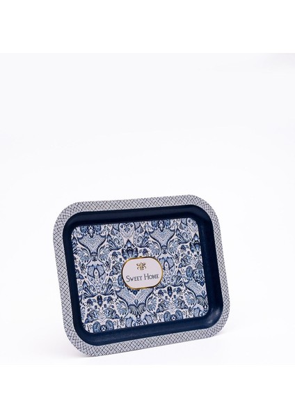 Azulejos Sweet Home Desenli Dikdörtgen Tepsi 23X31 cm modelleri