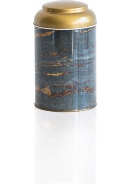 Rock and Gold Desenli Yuvarlak Metal Kutu, 10.5 x 15 cm, 1.1 lt modelleri
