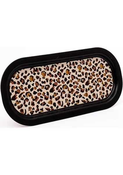 EE168-V4 Leo Desenli Oval Tepsi 16X35 cm modelleri