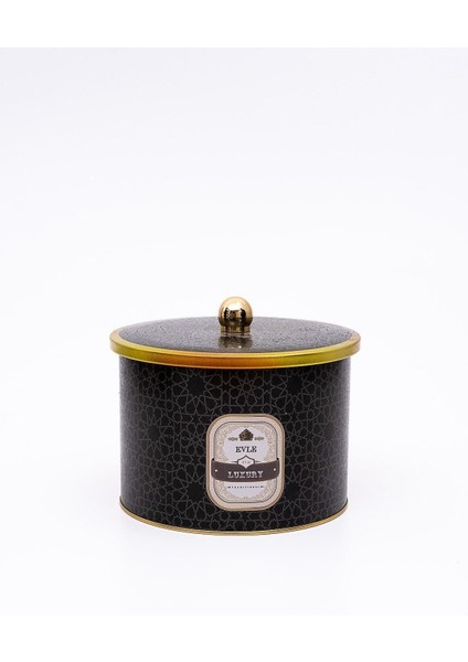 ER145-V2 Trellis Desenli Yuvarlak Metal Saklama Kabı 17.5 cm fiyatları