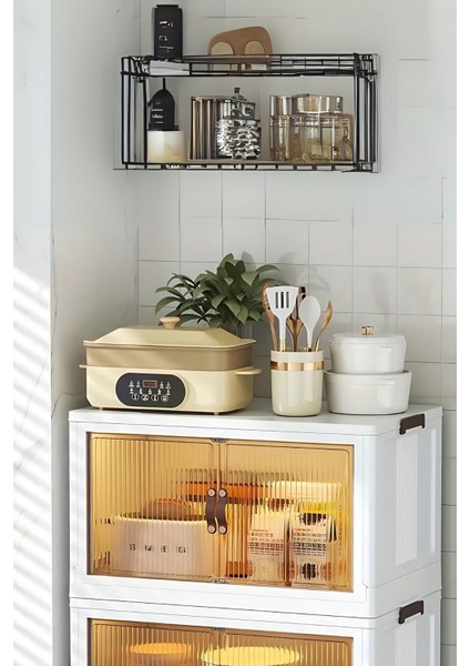 Katlanabilir Modüler Dolap 4'lü 54 cm x 31,7 cm x 127 cm indirimleri