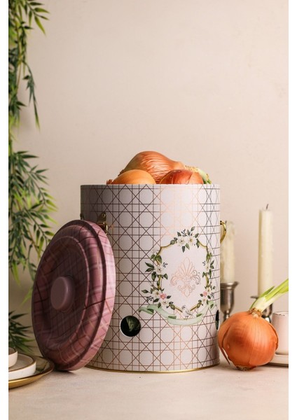 ER181-U7 Rosy Desenli Patates & Soğanlık