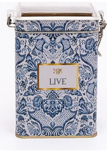 Er043-4b Azulejos Live Desenli Dikdörtgen Metal Saklama Kabı 8x10 Cm fiyatları