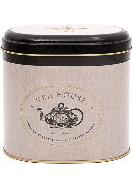 ER004-8F Azura Tea Desenli Oval Metal Saklama Kabı 11X15 cm fiyatları