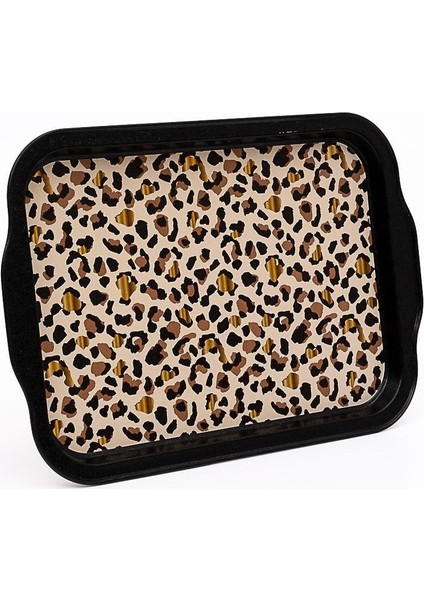 EE162-V4 Leo Desenli Dikdörtgen Tepsi 22X32 cm modelleri