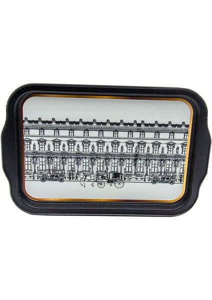 EE162-T9 City Desenli Dikdörtgen Tepsi 22X32 cm modelleri