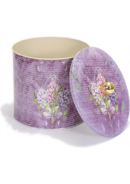 EF143-28 Metal Yuvarlak Kutu 140 x 150 Mm. Topuz Kulplu 2,4 Lt. fiyatları