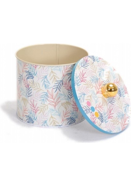 EF142-42 Metal Yuvarlak Kutu 140 x 125 mm Topuz Kulplu 2.1 lt fırsatları