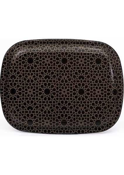 EE171-V2 Trellis Desenli Oval Tepsi 24X31 cm modelleri