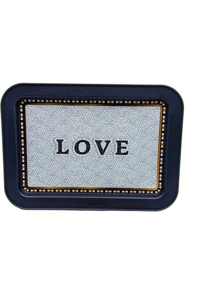 EE169-1E Mosaic Love Desenli Dikdörtgen Tepsi 32X43 cm fiyatları