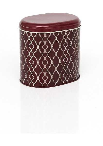 Trellis Old Desenli Bordo Oval Saklama Kabı 108X150X130 mm 1,7 Lt EF004-E1 fiyatları