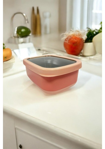 Dikdörtgen Saklama Kabı 1,40 L Pembe VP-930 modelleri