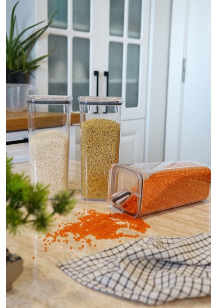 Pratik Kapak Saklama Kabı 3 x 1,2 L fırsatları