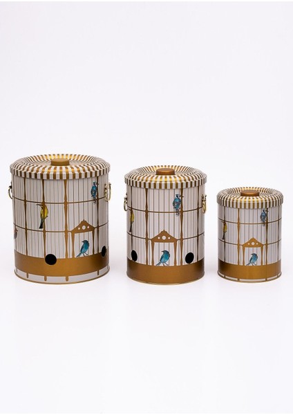 ERB29T7 Patates-Soğan-Sarımsak Saklama Kabı 3 Lü Set, Bird Cage fiyatları
