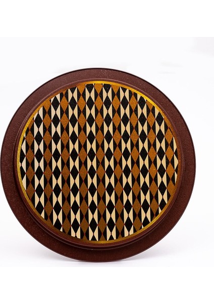 EE163-T8 Circus Desenli Yuvarlak Tepsi 36 cm fırsatları