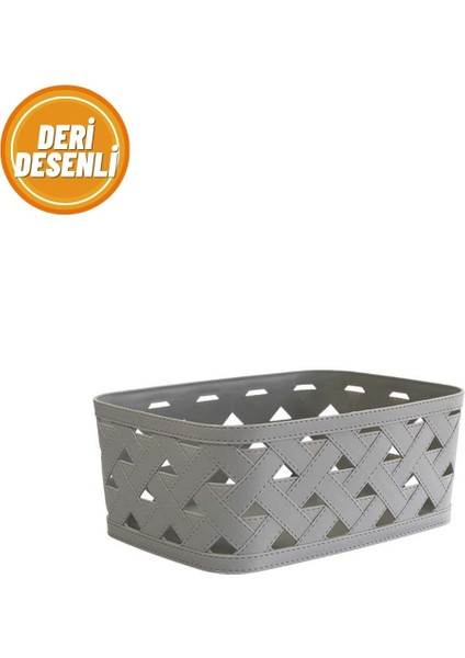 Deri Desenli Sepet