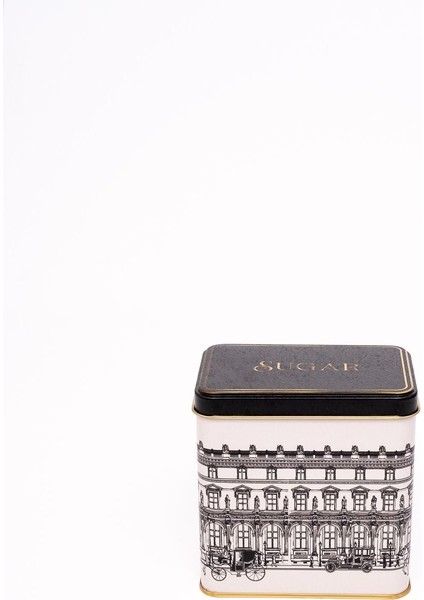 ER205-3A City Sugar Desenli Kare Metal Saklama Kabı 9x9 cm fiyatları