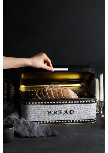 ER061-7B Mosaic Bread Desenli Ekmeklik 9 Lt