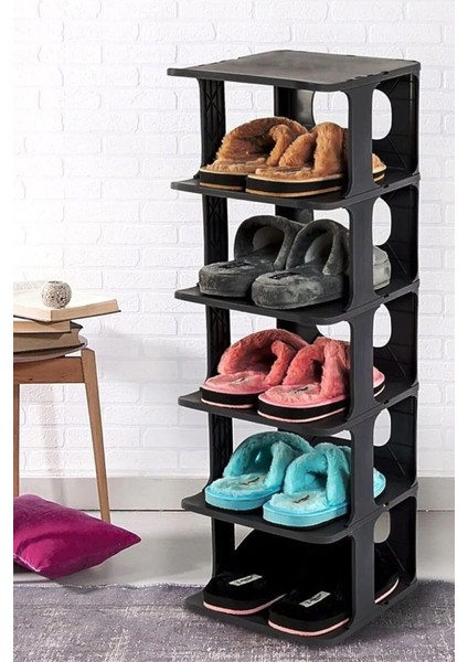 5 Katlı Modüler Ayakkabılık, Ayakkabı Düzenleyici, Ayakkabı Rafı