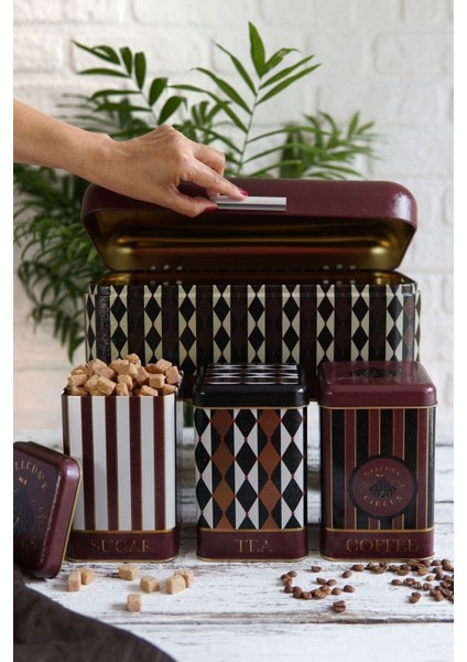 Menteşeli Ekmek Kutusu 4 Lü Set, Circus